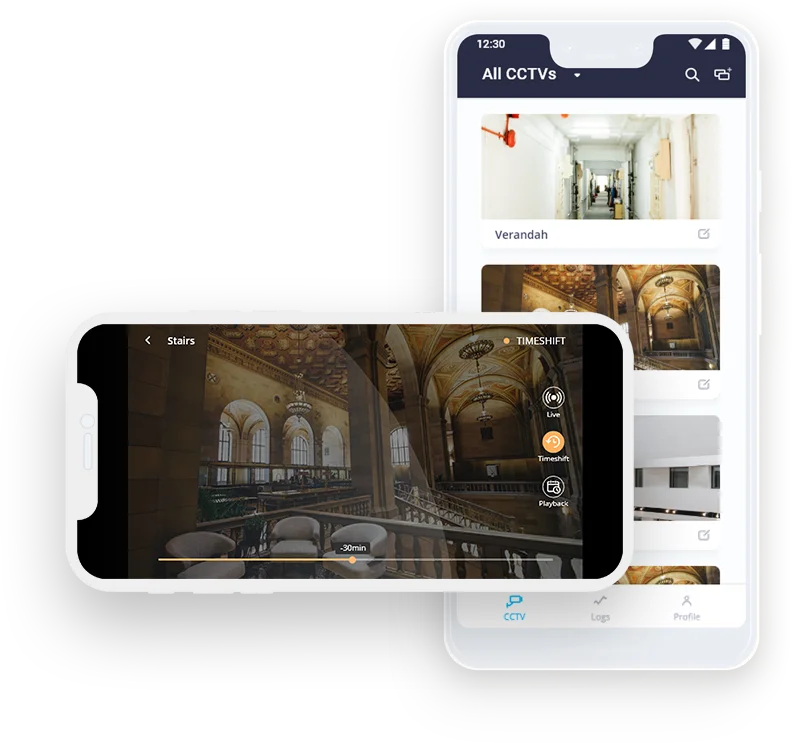 airstream app ui iphone and android